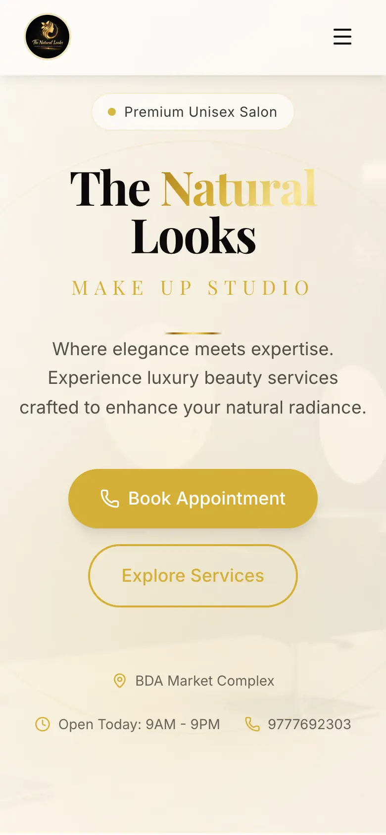 The Natural Looks on a phone